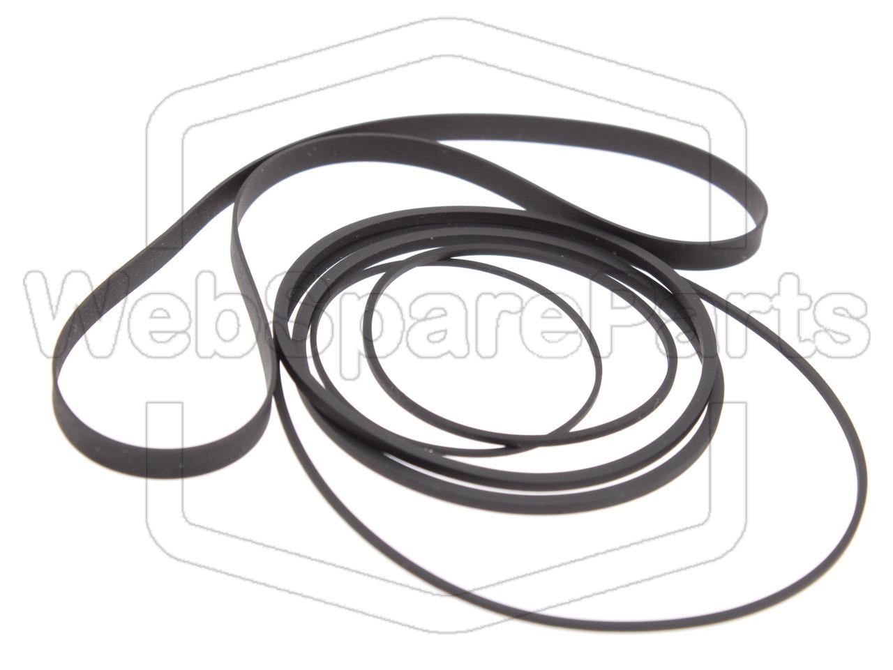 Full Belt Kit for Cassette Deck Pioneer CT-F650