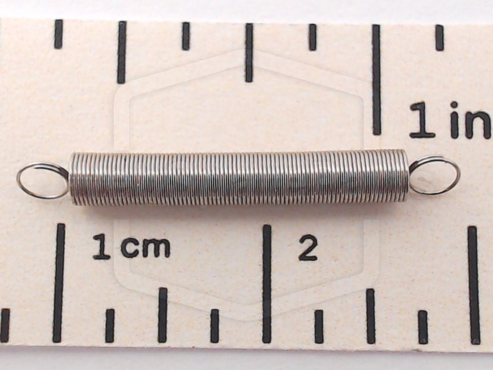 Extension Spring Ø = 2.5mm x TL = 15.8mm x TK = 0.2mm