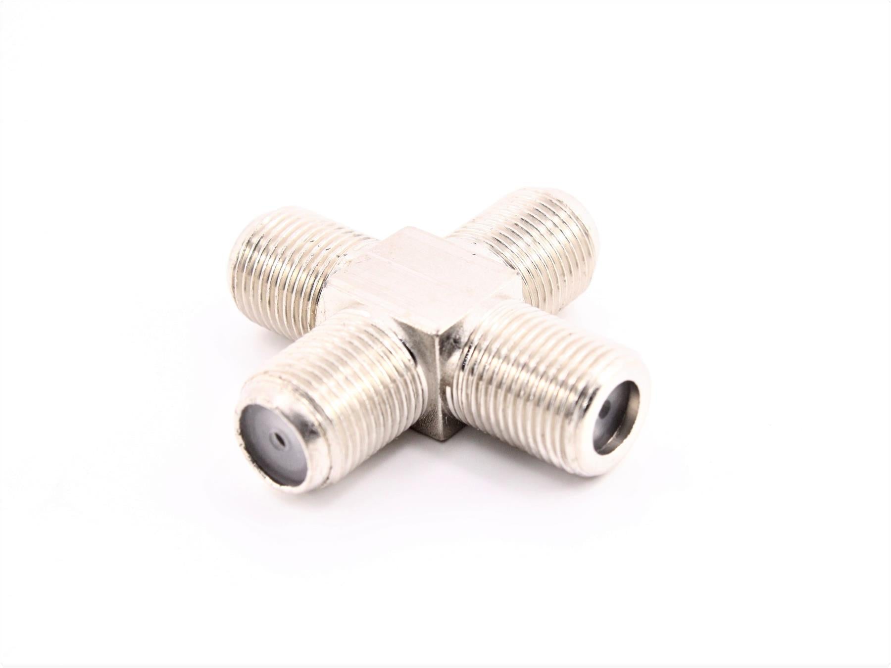 4 x F Female Coupler Adapter