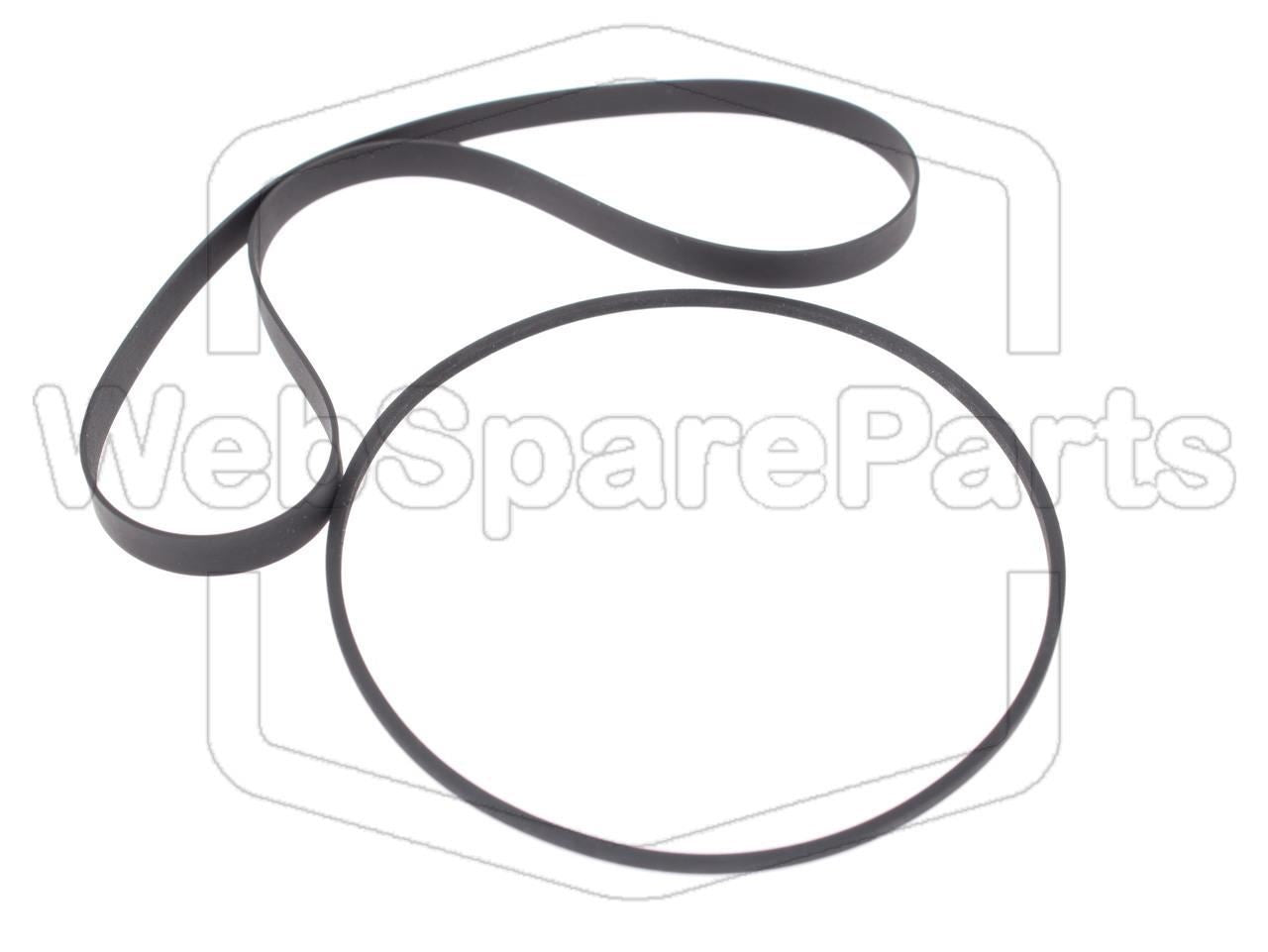 Belt Kit For Stereo Cassette Deck Kenwood KX-71RB