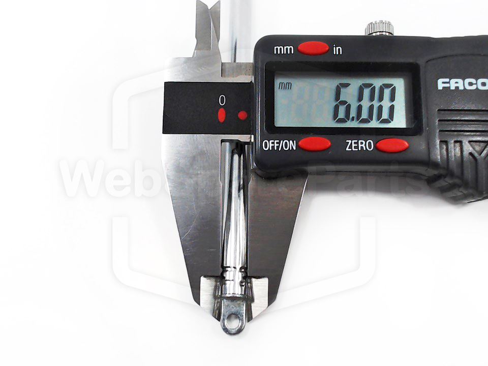 Vintage Radio Boombox Retractable Antenna Ø6.0 mm 212–979 mm