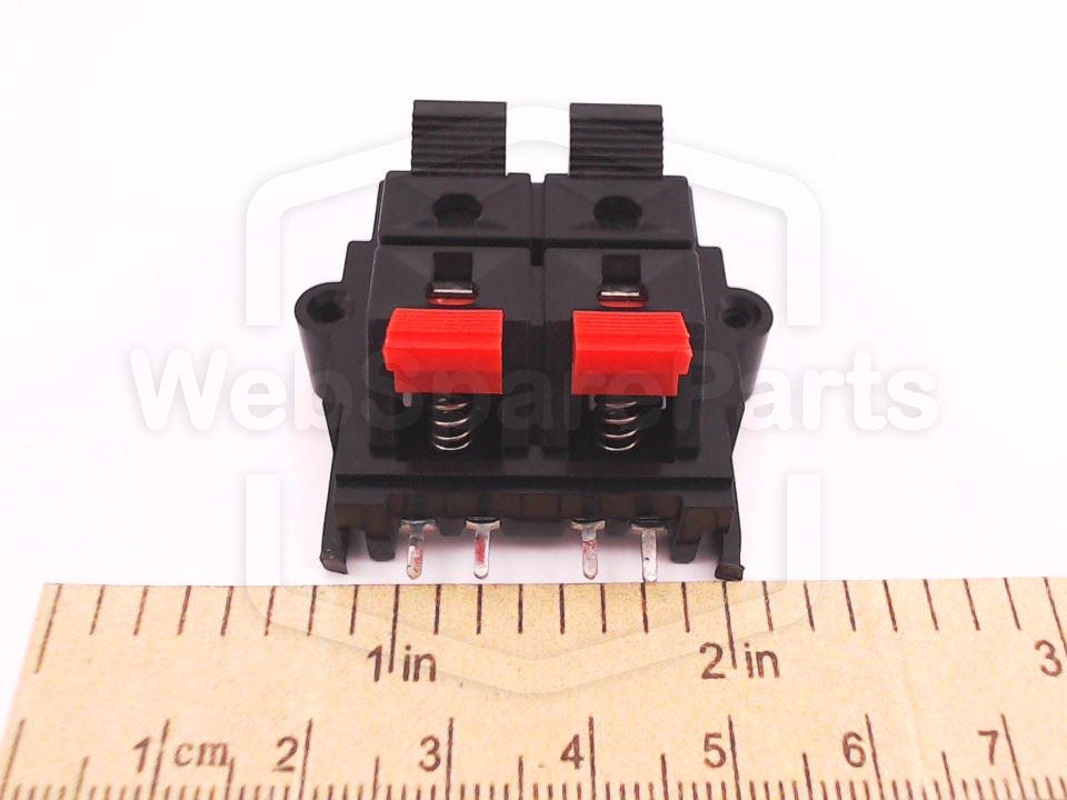 Sharp CDC Series PCB Speaker Terminal Connector for Vintage Audio Repair