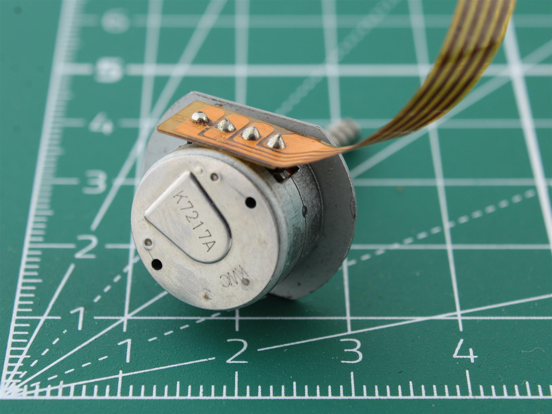 CD Player Sled Tracking Motor Replacement K7217A