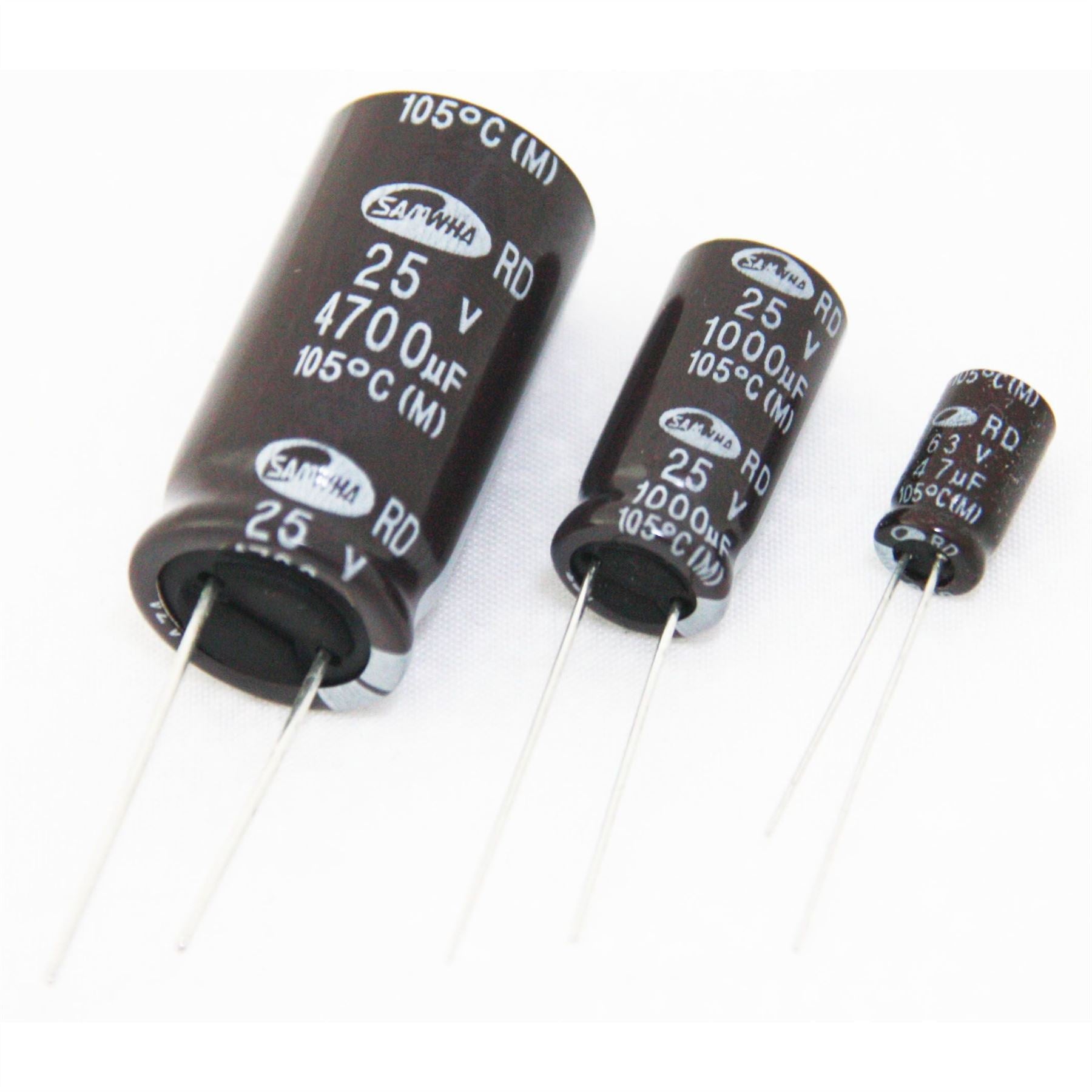 Electrolytic Capacitor 2200uF 50V 105º Samwh