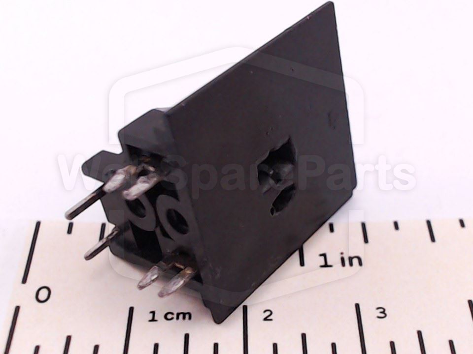 2-Pin DIN Wall-Mount Speaker Terminal Connector for Vintage Audio Repair