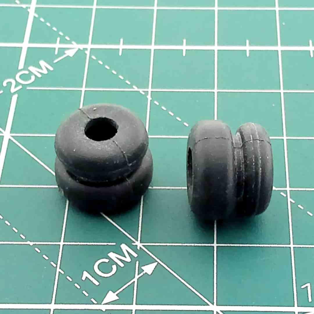 Anti-Vibration Rubber Grommets (Dampers) for CD DVD Blu-Ray Player Mechanisms