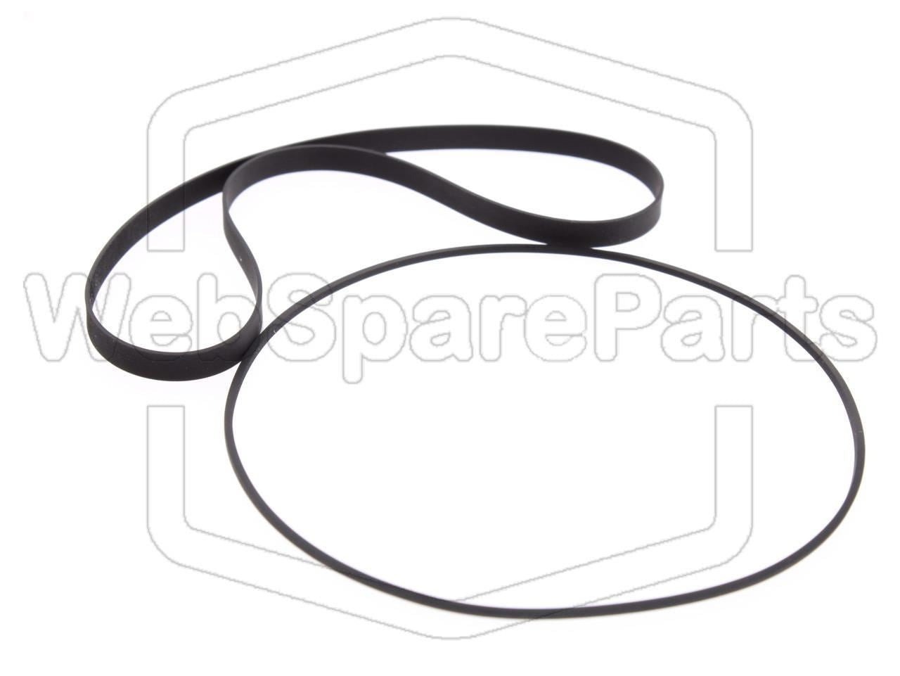 Belt Kit For Cassette Player Sony TC-R303