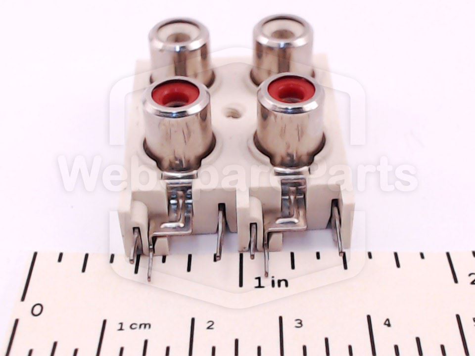 Pioneer Original RCA Female PCB Jack for Vintage Audio Repair