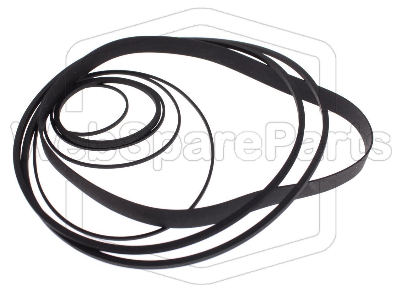 Belt Kit For Video Cassette Recorder Telerent N-8001T