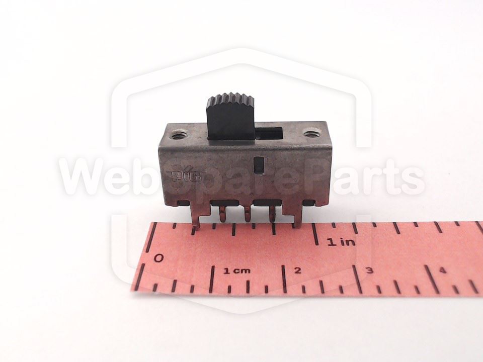 Philips Boombox Sliding Switch 2-Position for Vintage Audio Repair