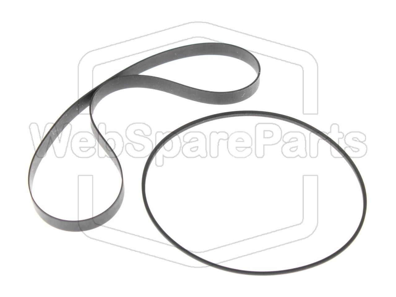 Belt Kit for Philips FW17 Cassette Deck