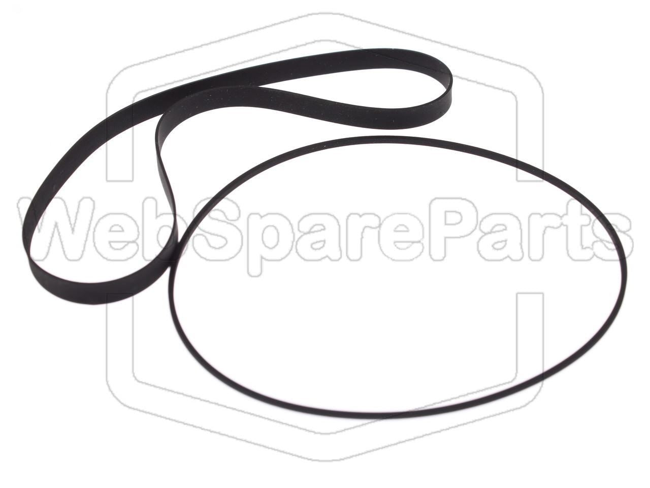 Belt Kit For Stereo Cassette Deck Aiwa FX-70