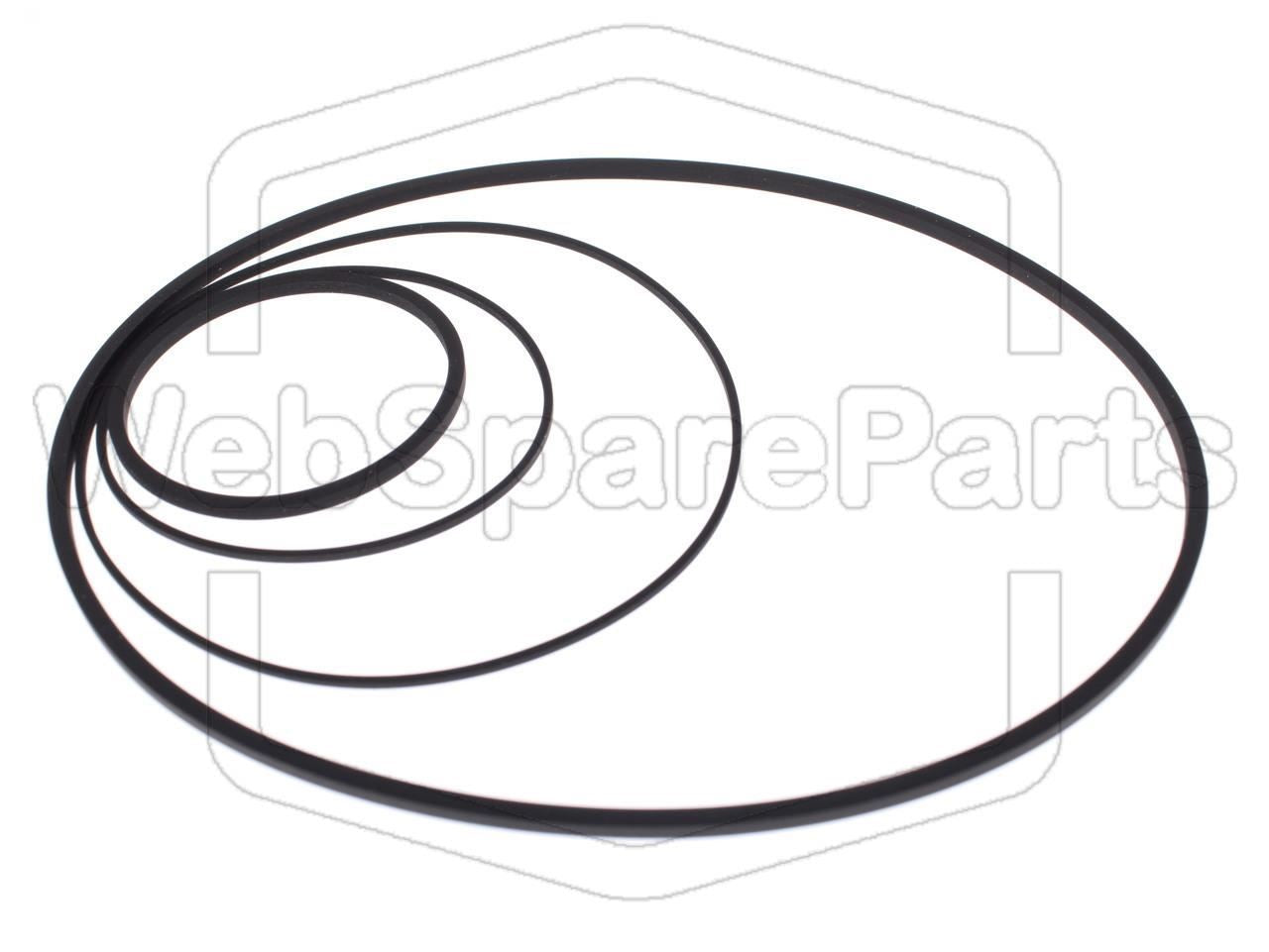 Belt Kit For Video Cassette Recorder Panasonic NV-8050 Time-Lapse