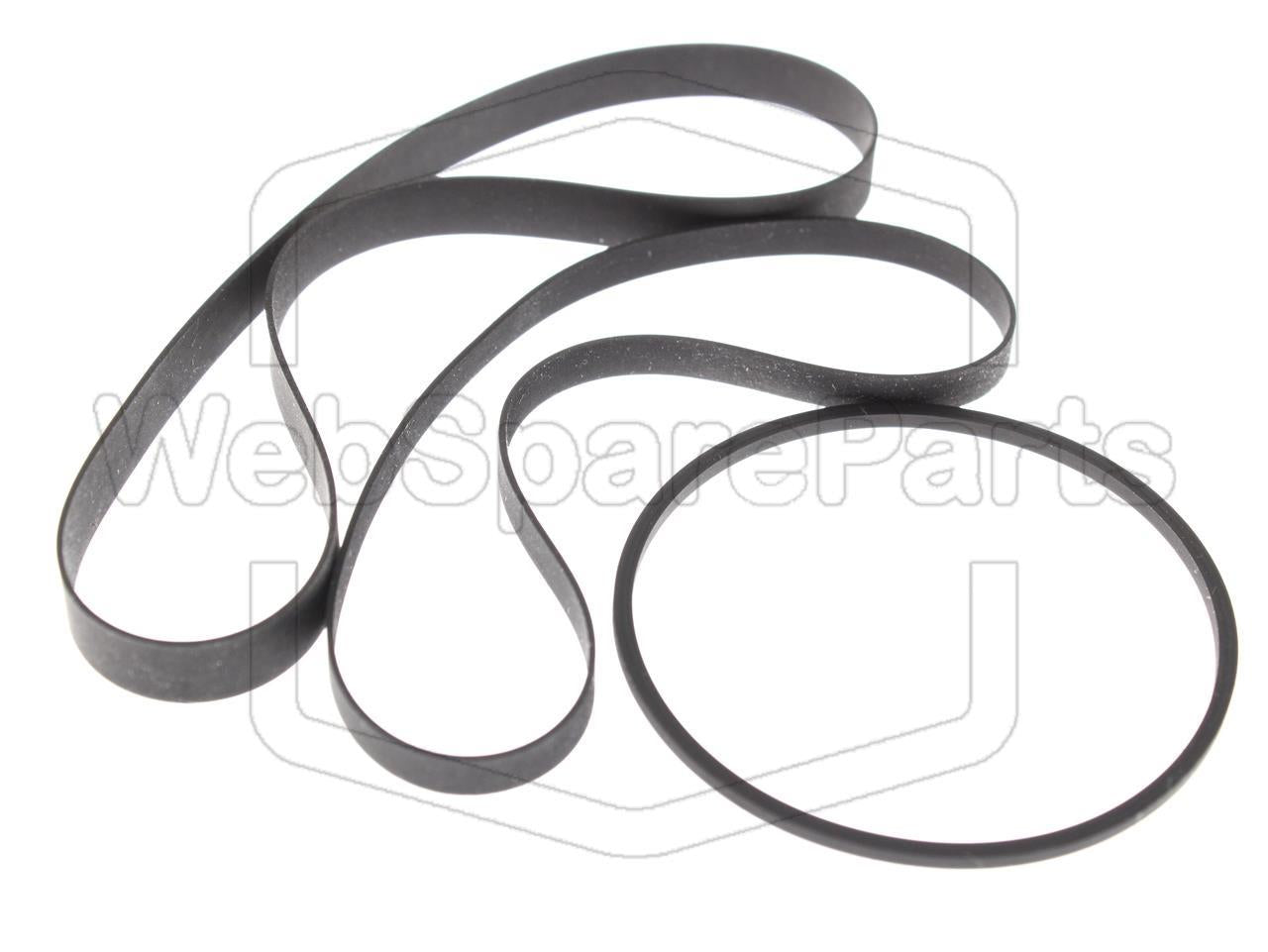 Belt Kit for Pioneer CT-S730 Stereo Cassette Deck