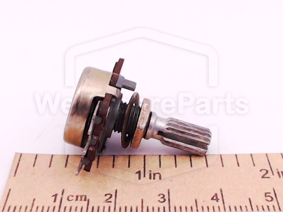 100K Ohm Logarithmic Rotary Potentiometer with Shaft