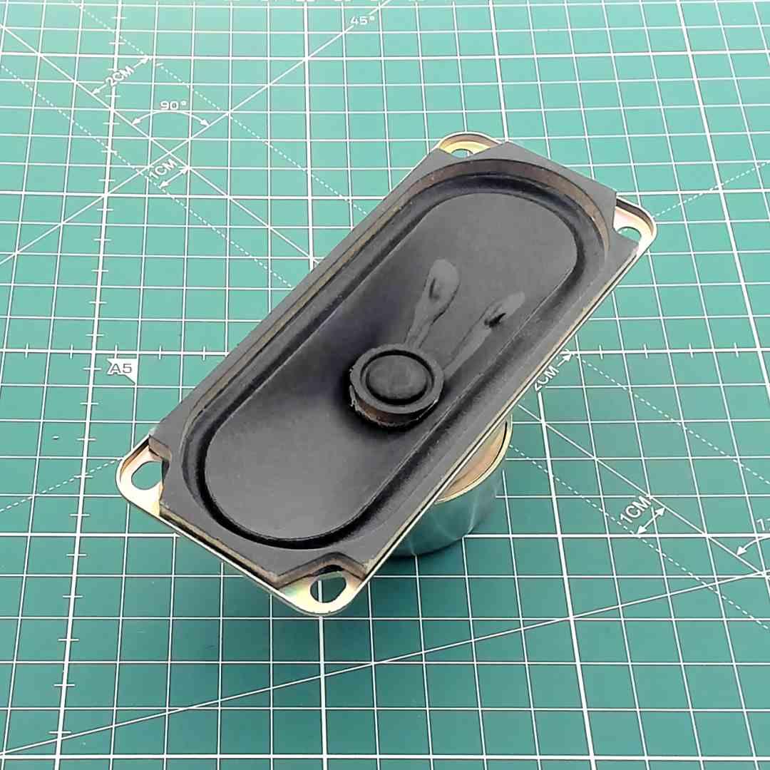 Oval Speaker Driver 8 Ohm 7W for Vintage Audio [120×50mm H45mm