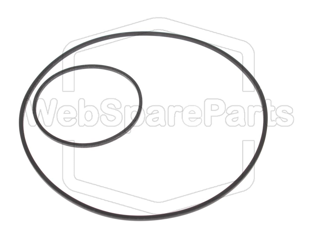 Belt Kit for Grundig C 403 Automatic Cassette recorder