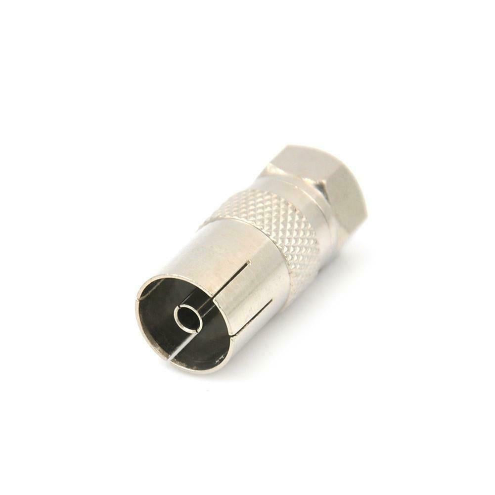TV IEC Female to F Male Adapter