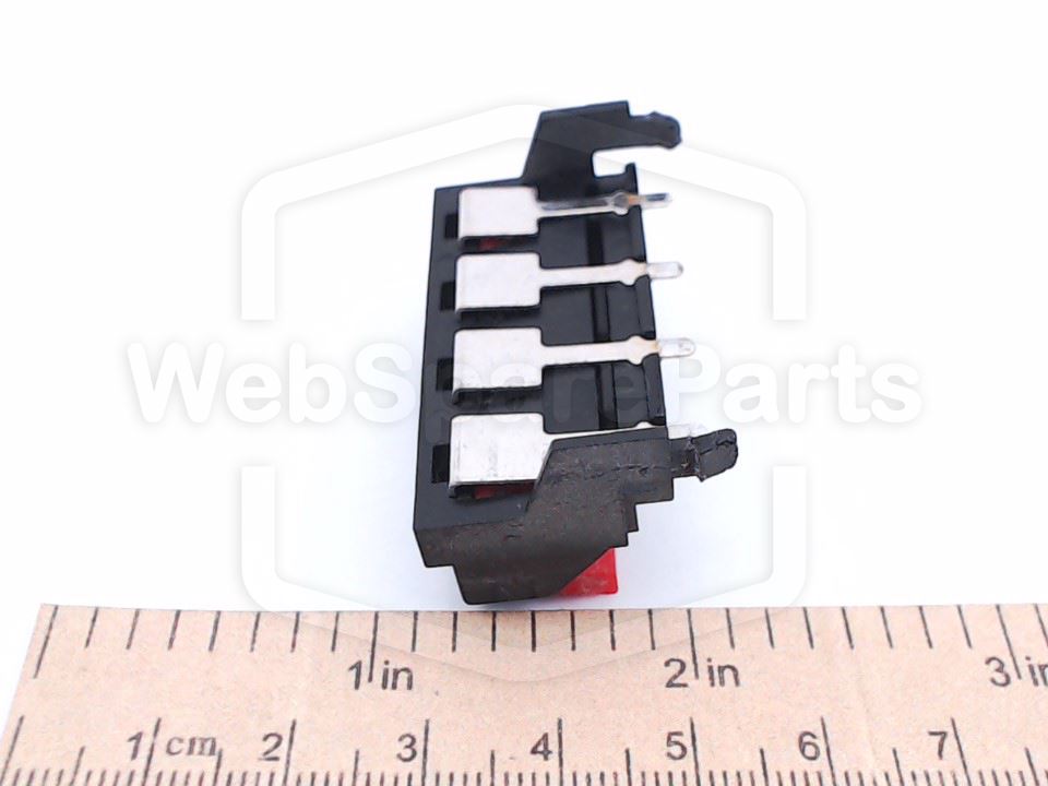 Sharp XL Series PCB Speaker Terminal Connector for Vintage Audio Repair