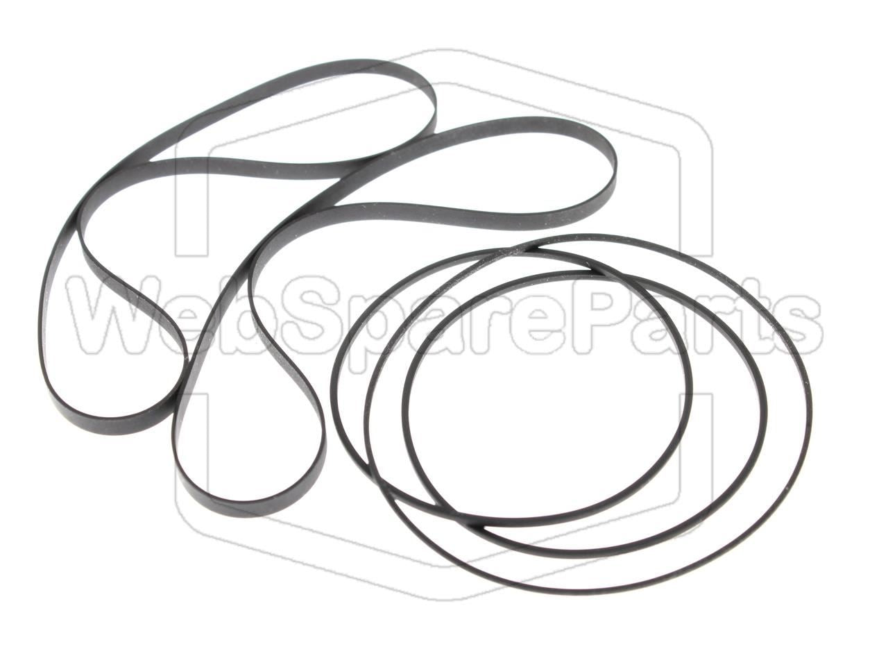 Belt Kit for Marantz 74 SD415 Double Cassette Deck