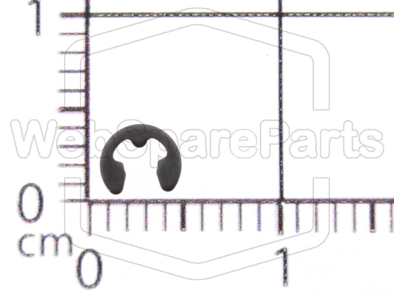 Circlip for Shaft 1.9mm Thick 0.5mm BK Retaining Ring for Vintage Audio Repair