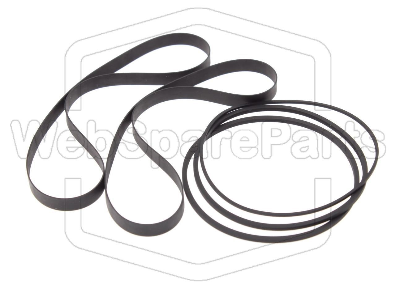 Full Belt Kit for JVC PC-W333 Cassette Deck