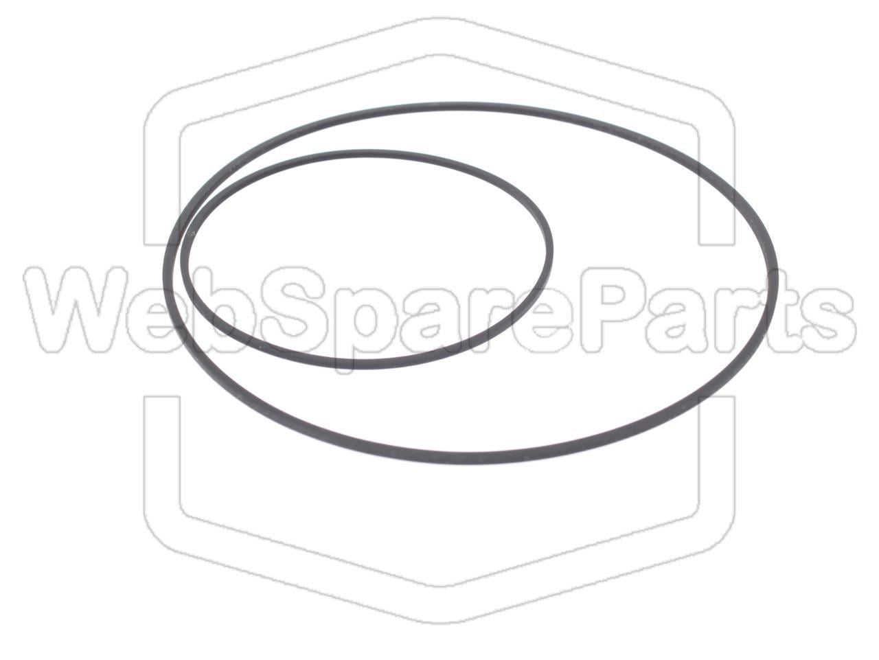 Belt Kit for Philips AC230 22AC230 Car Radio Cassette