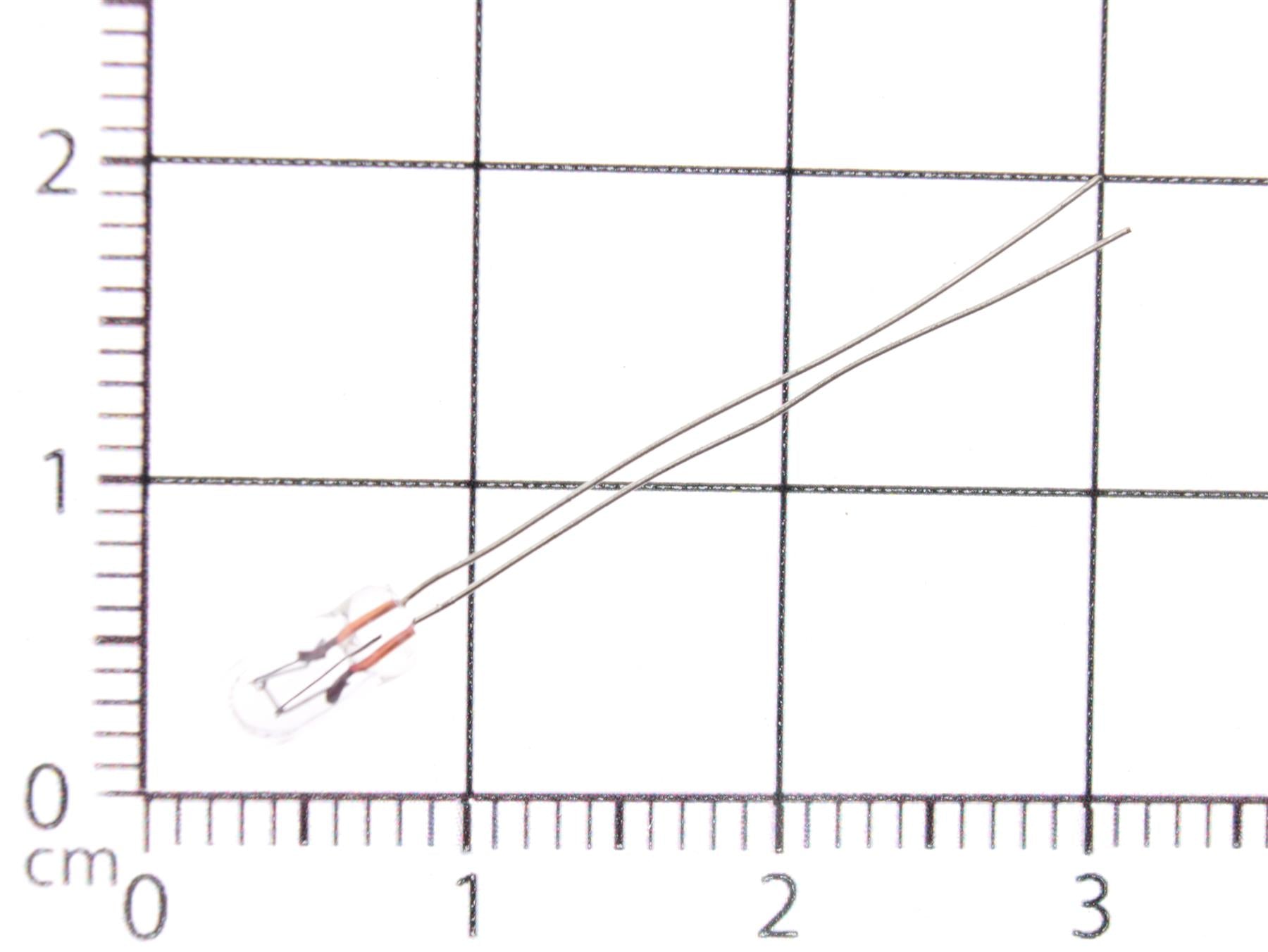 Incandescent Lamp 28 Volts DC 24mA Ø: 3.15mm; L: 6.35mm