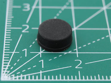 Round Rubber Foot Self-adhesive Ø10mm x Ø9.5mm x height 4.5