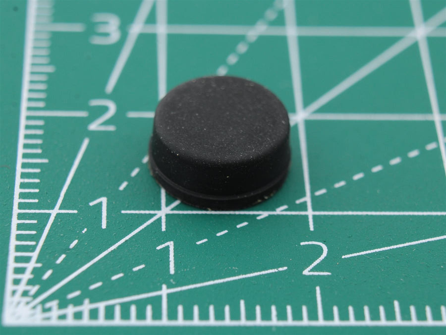 Round Rubber Foot Self-adhesive Ø10mm x Ø9.5mm x height 4.5