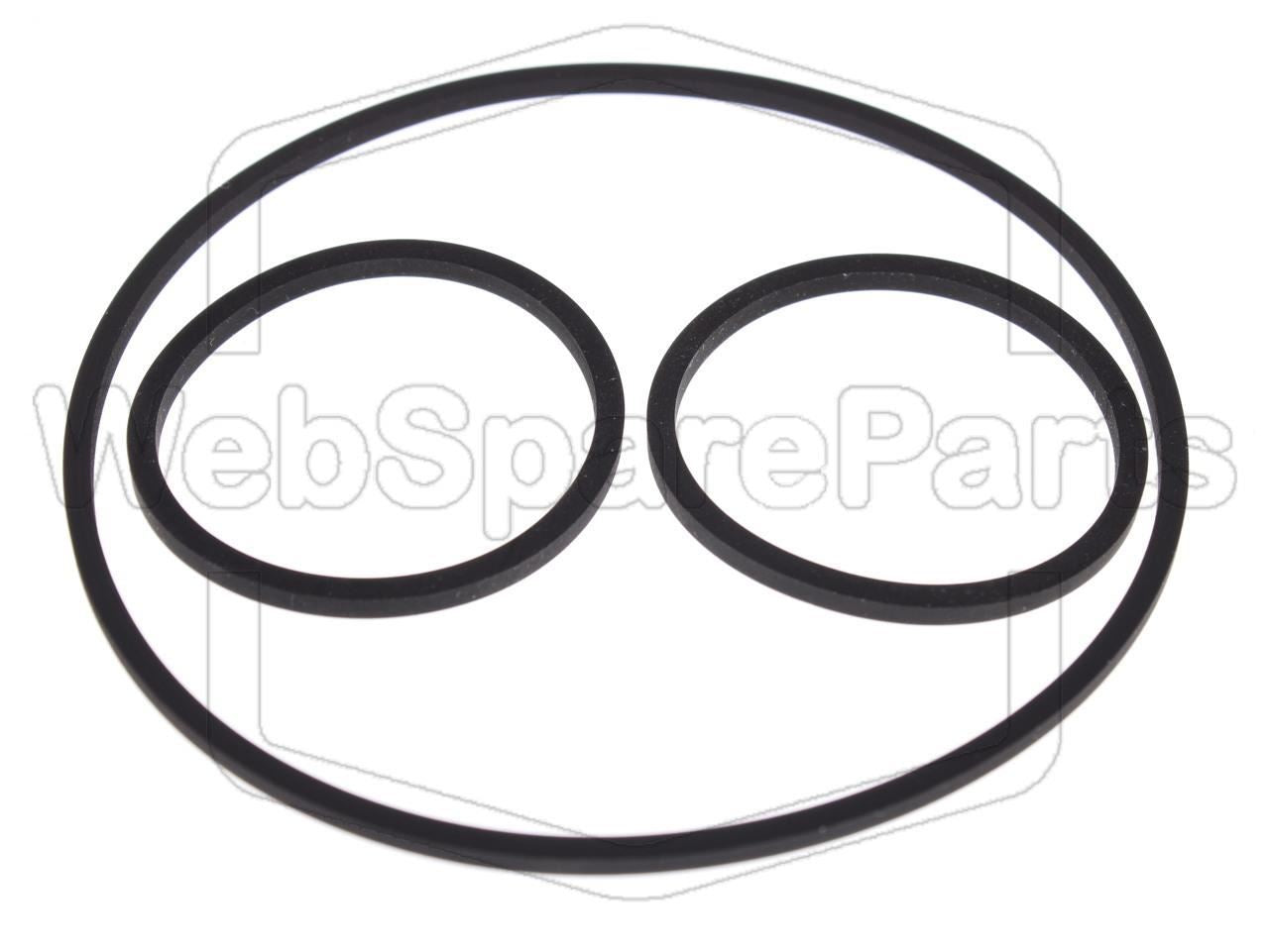 Belt Kit for Video Cassette Recorder (VCR) Videotronic UB-480