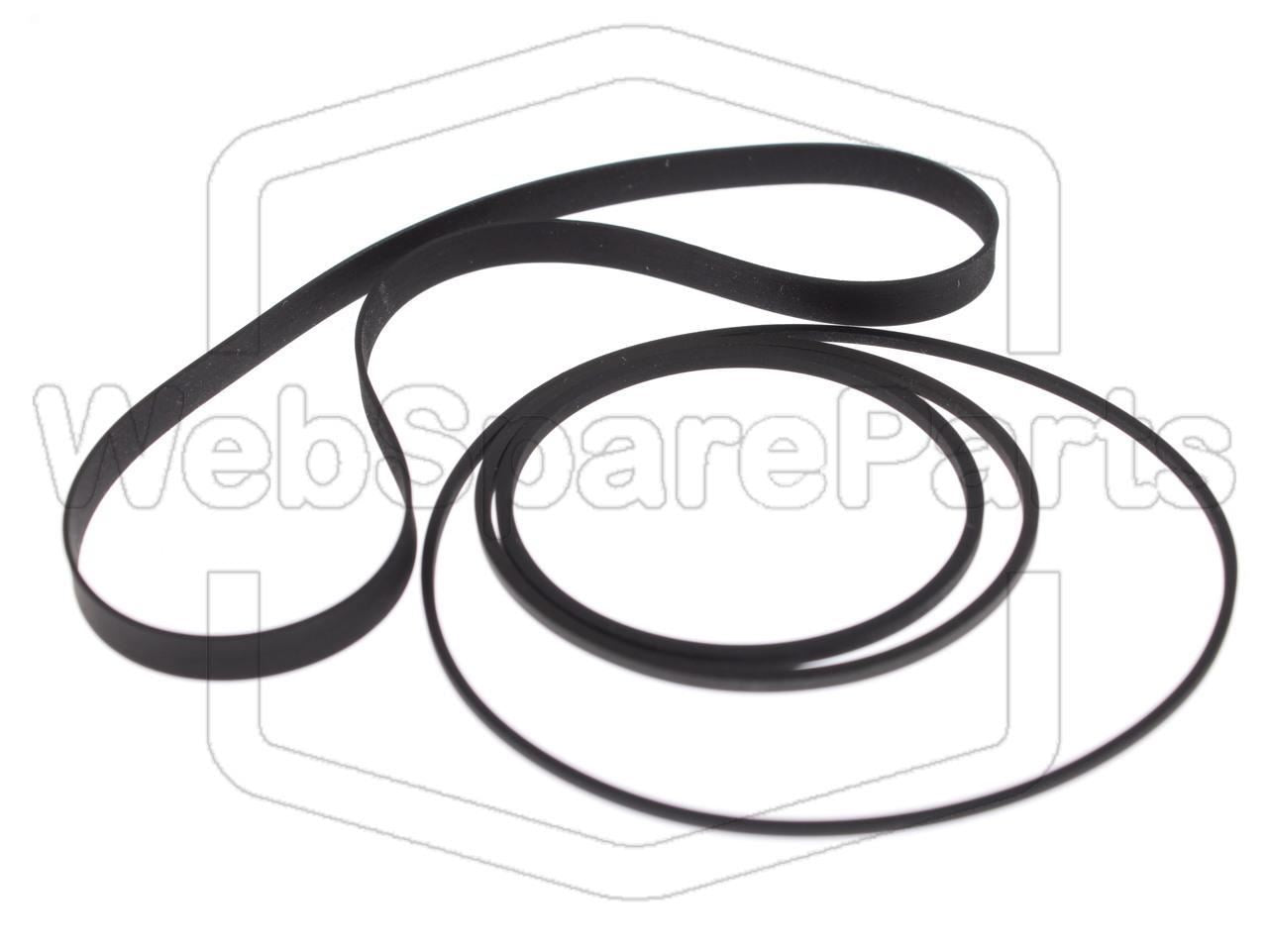 Belt Kit For Cassette Player Sony TC-V30