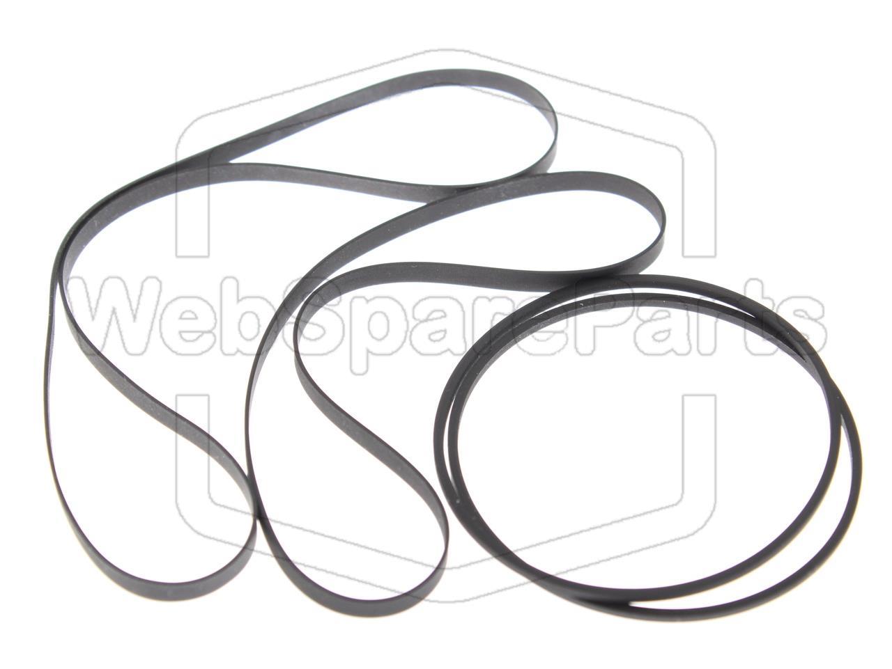 Belt Kit for Double Cassette Deck Pioneer XR-A370