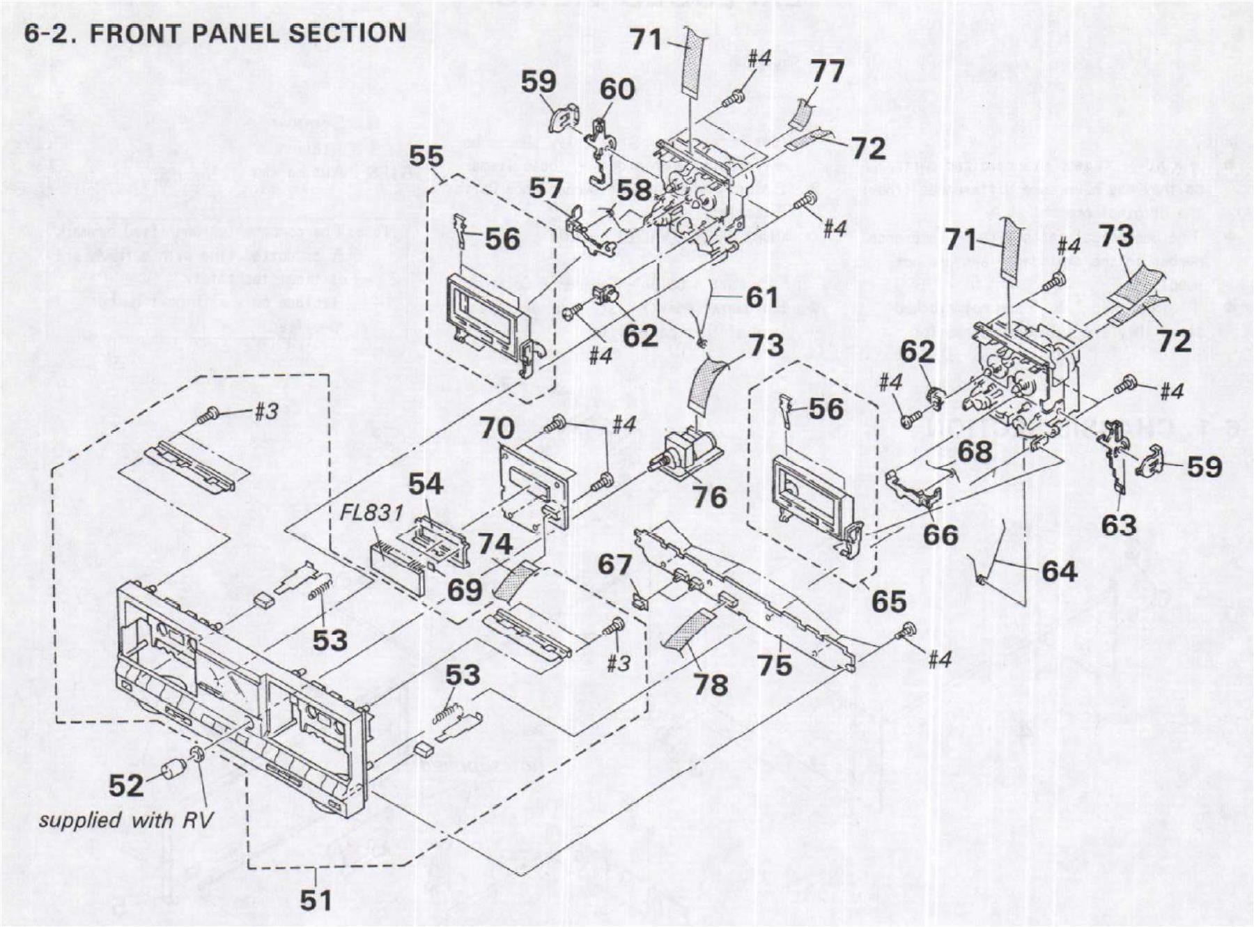 Sony 3-354-963-01 – Damper Position 62 Cassette Mechanism Part