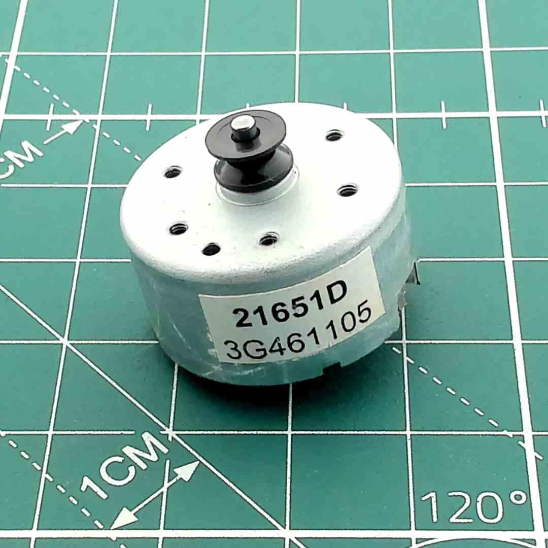 CD Player Disc Tray Loading Motor Replacement 21651D