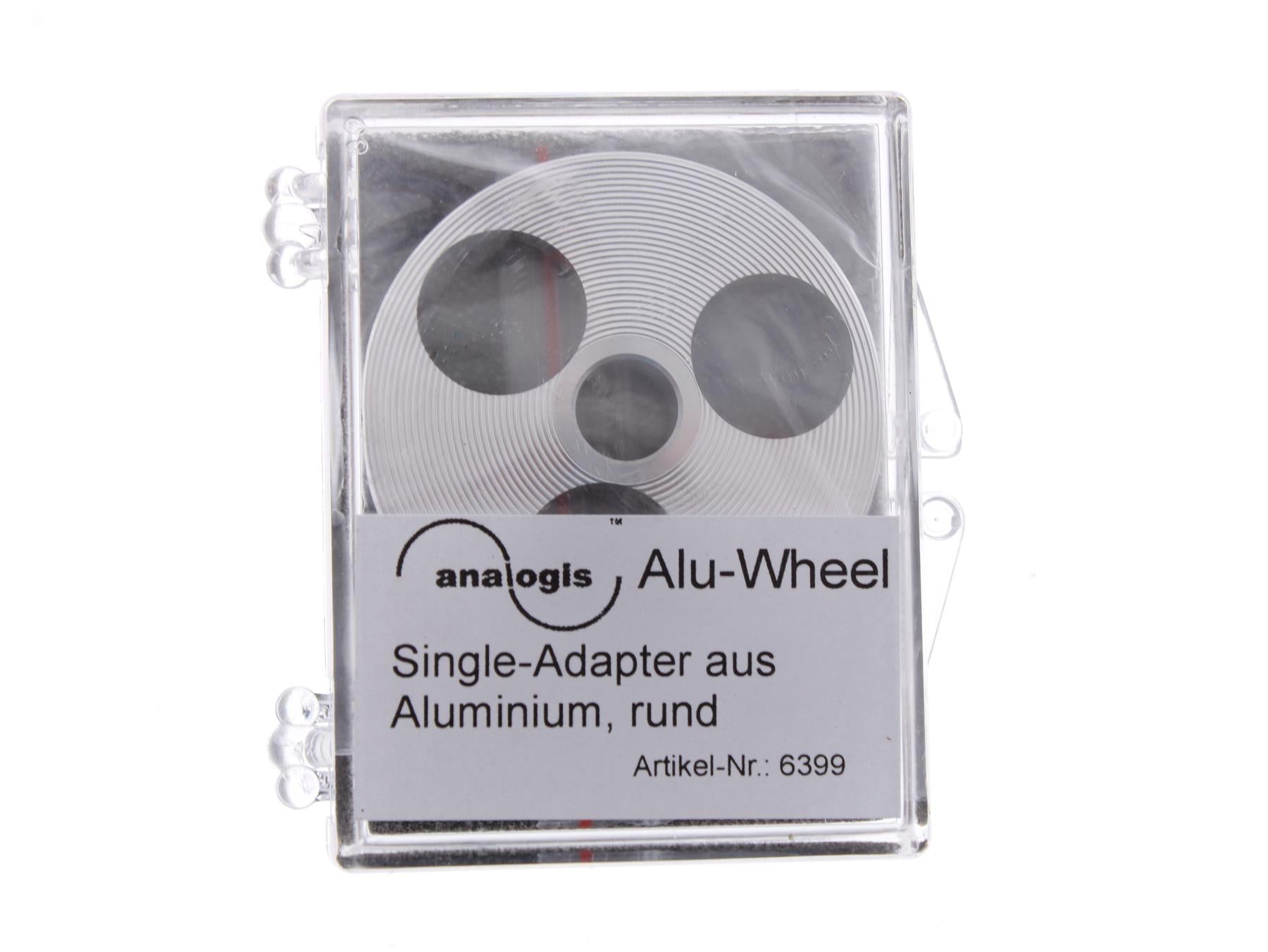 Analogis Alu Wheel Aluminium 45 RPM Single Adapter – Precision Single Puck