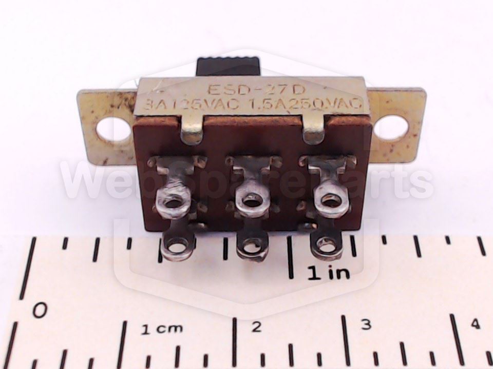 BASF CC Recorder 9110 ESD-27D Sliding Switch 2-Position 6-Pin for Repair