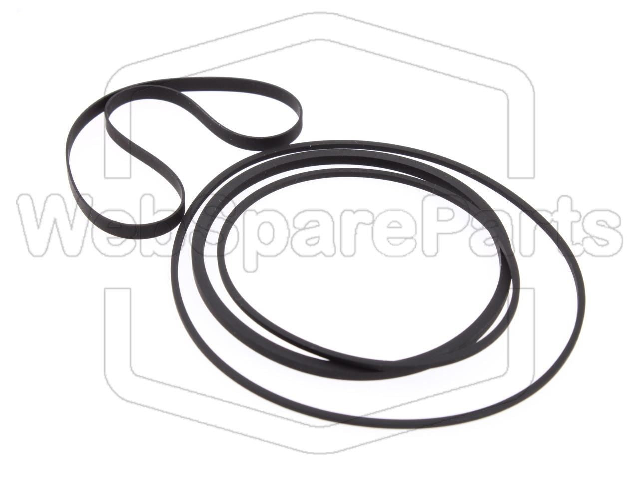 Belt Kit For Stereo Cassette Deck Denon UDR-60