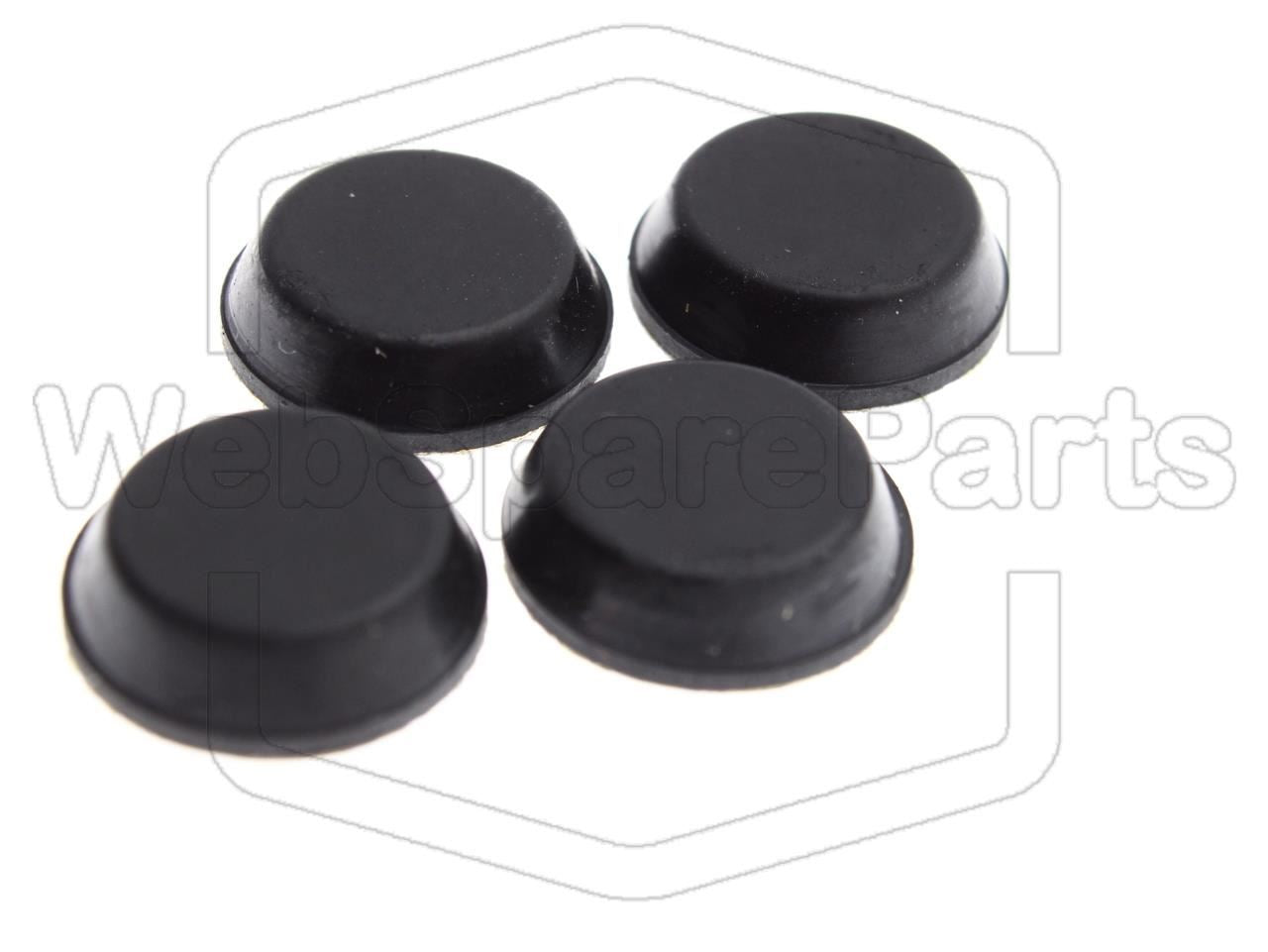 Rubber Feet For Cassette Deck Bang & Olufsen Beocord 1600 Type: 2661, 2662 (1981-1982)