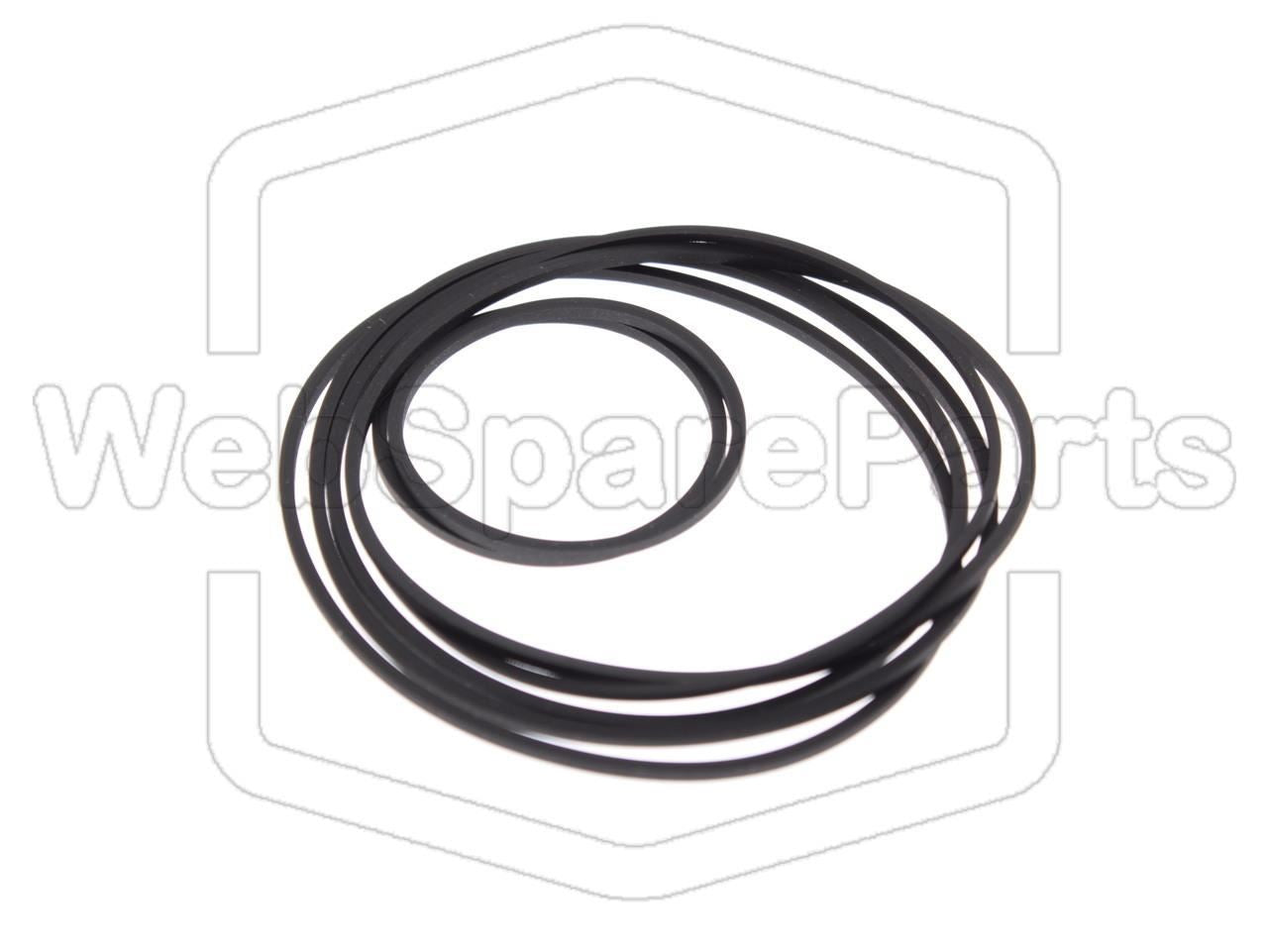 Belt Kit For Dual Cassette Deck Kenwood KX-58W