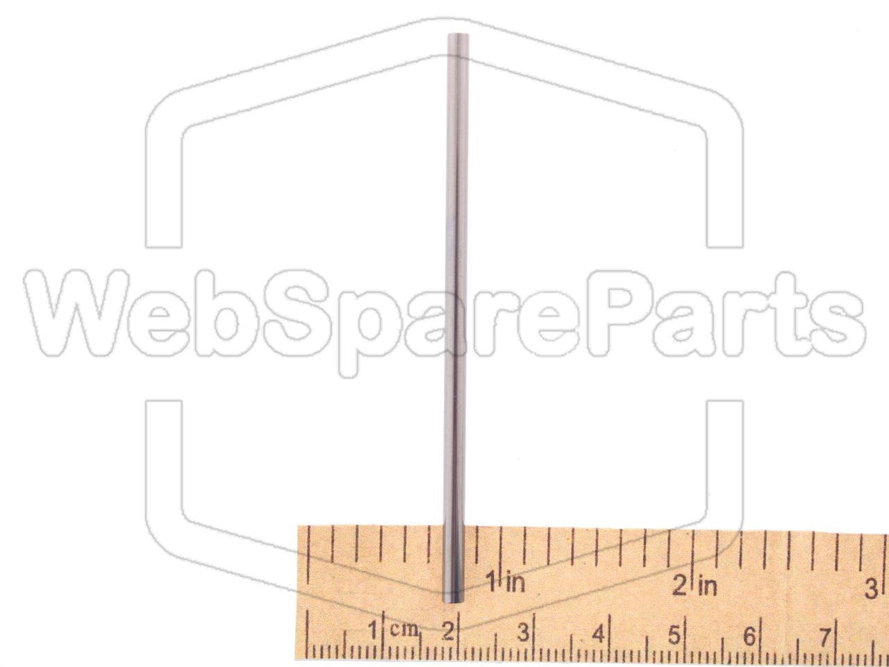 Sled Shaft for CD Player Laser Mechanism – 74.7mm x 3.0