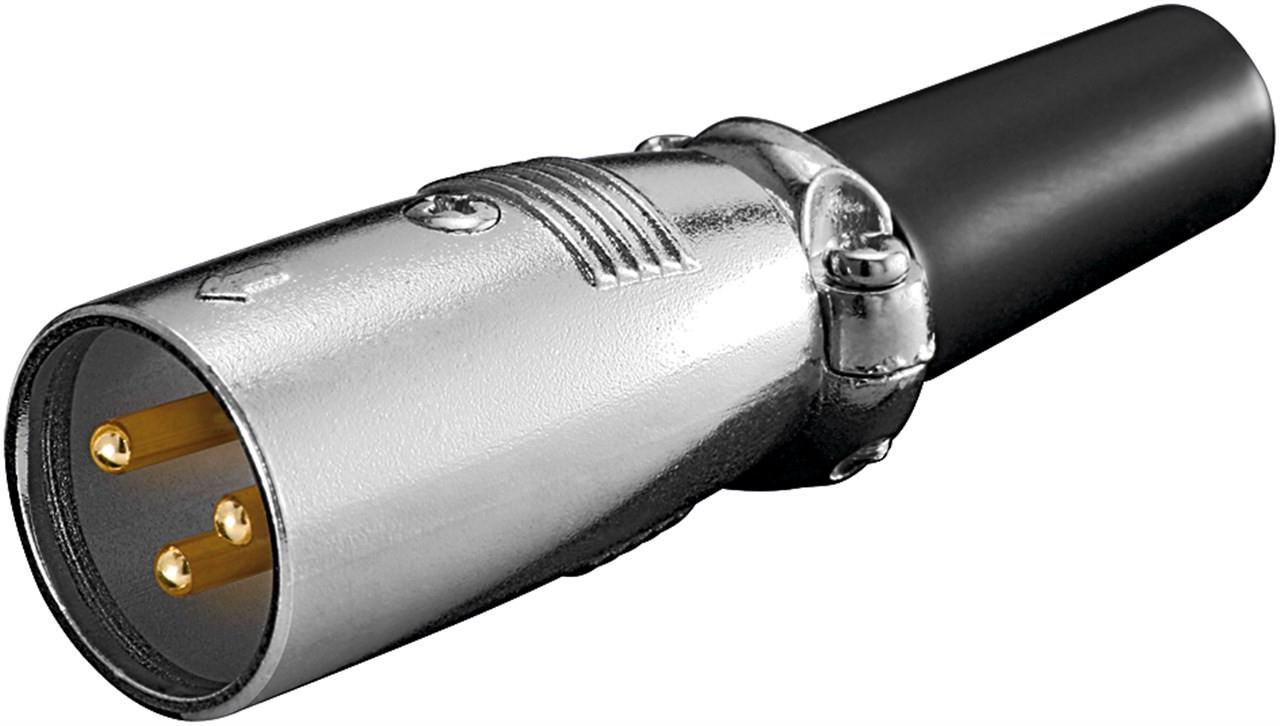 XLR 3-Pin Male Connector