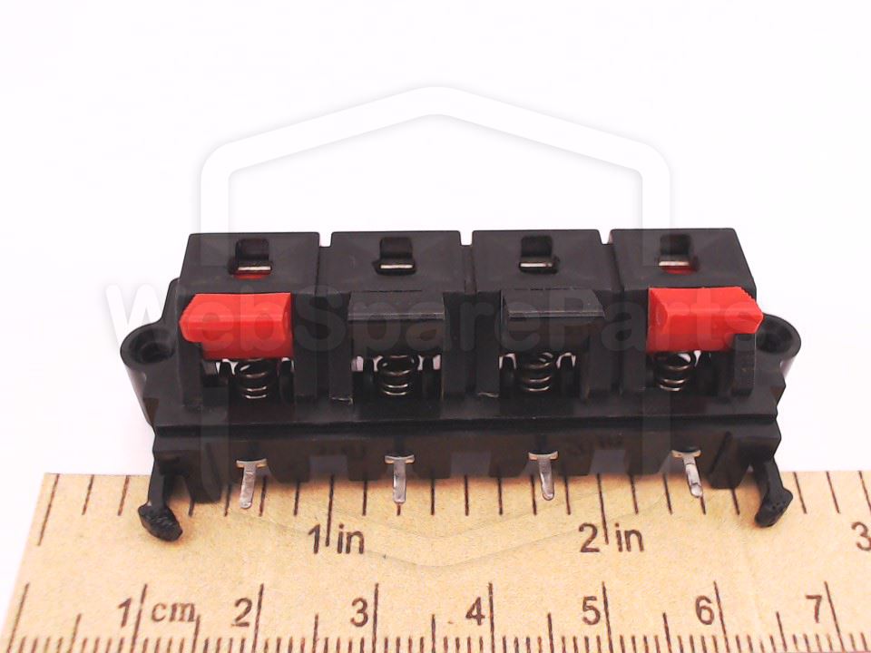 Sony HCD-GPX Series PCB Speaker Connector for Vintage Audio Repair