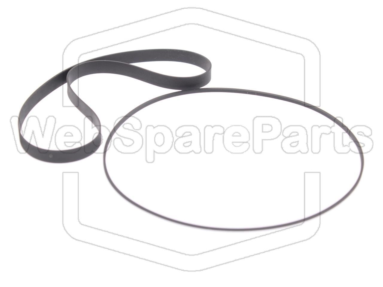 Full Belt Kit for Grundig CF-7000 Cassette Deck