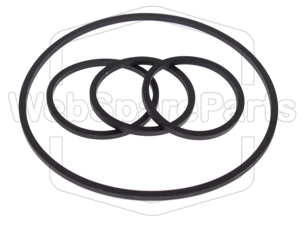 Belt Kit For Video Cassette Recorder Orion VH-1027 C