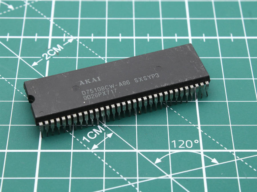 Akai D75108CW-A86 SXSYP3 Integrated Circuit - Used