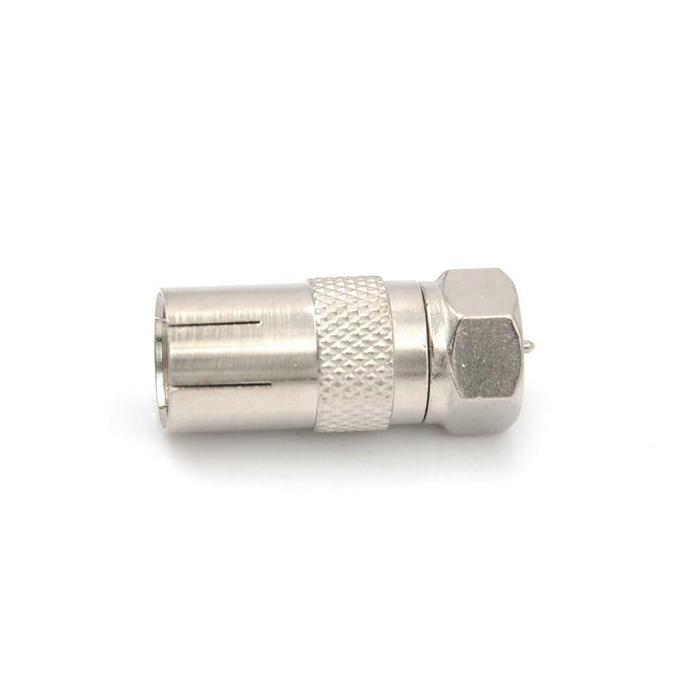 TV IEC Female to F Male Adapter