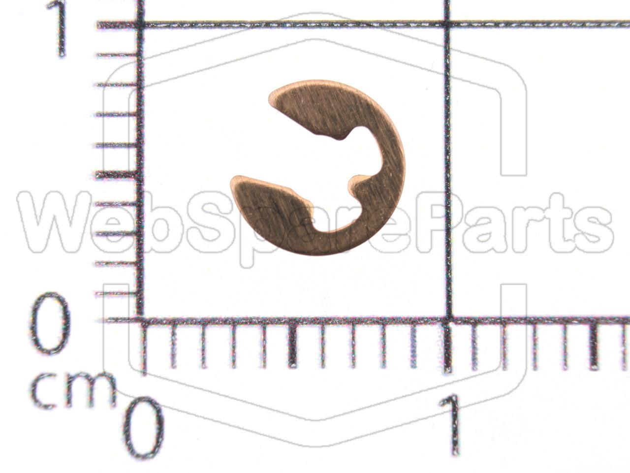 Circlip for Shaft 2.3mm Thick 0.6mm CU Retaining Ring for Vintage Audio Repair