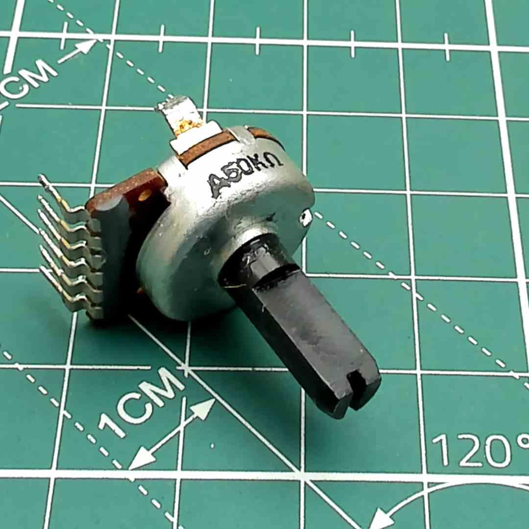 50K Rotary Potentiometer with Shaft for Aiwa CA-DW Series