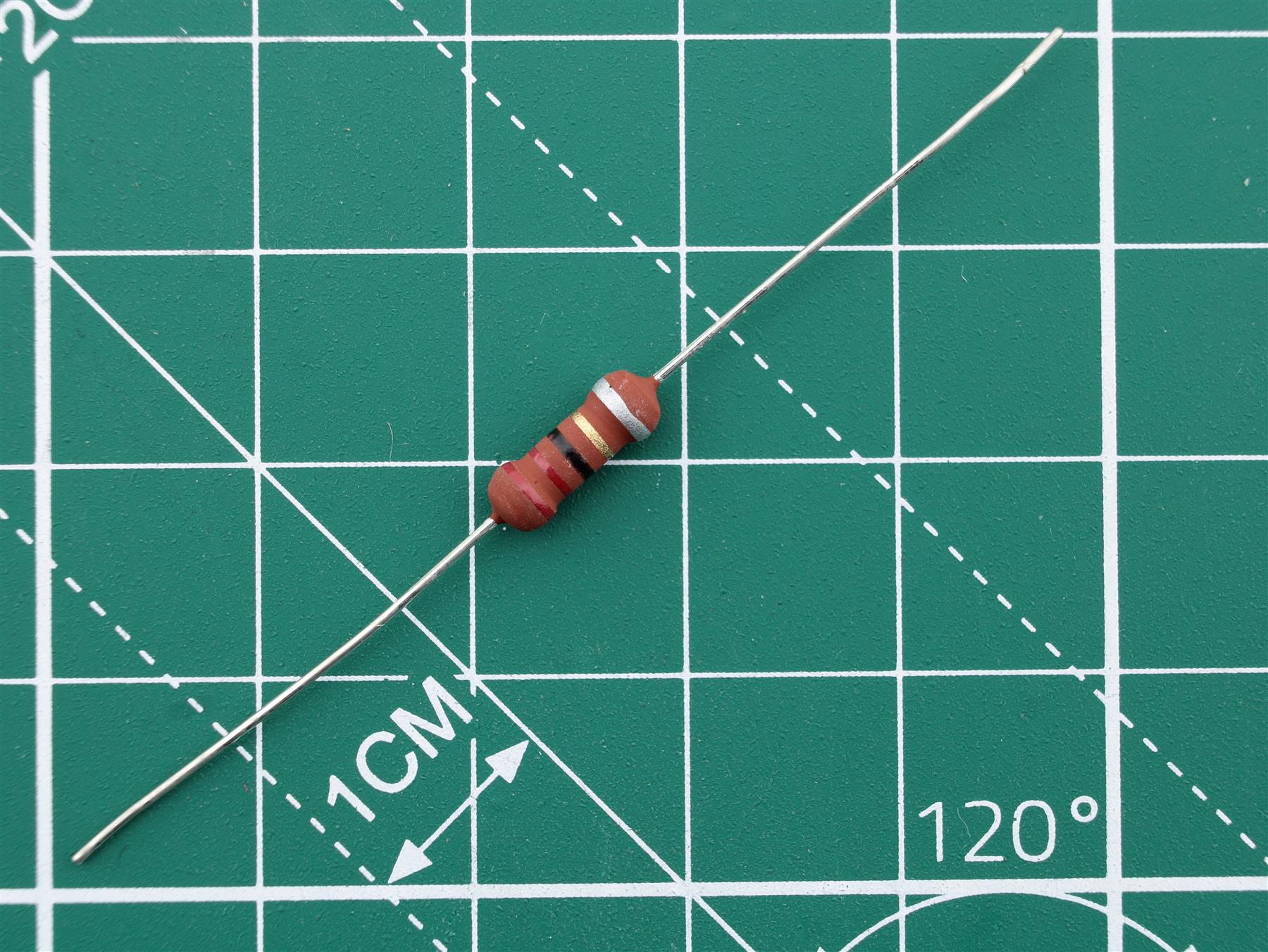 Fuse Resistor 22R 1W 10% Ø3.5x10m